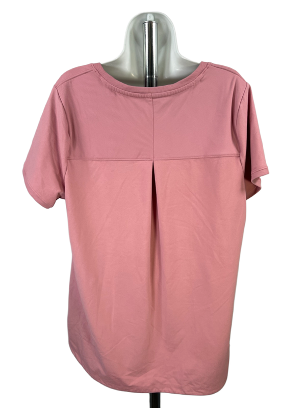 Duluth Trading Women's Pink Noga Classic Short Sleeve T-Shirt - Plus 1X image 2