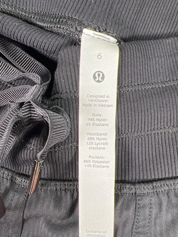 Lululemon Women's Black Striped Dance Studio 29in Jogger Pants - 6 image 3