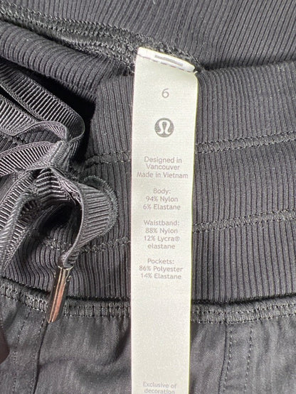 Lululemon Women's Black Striped Dance Studio 29in Jogger Pants - 6 image 3