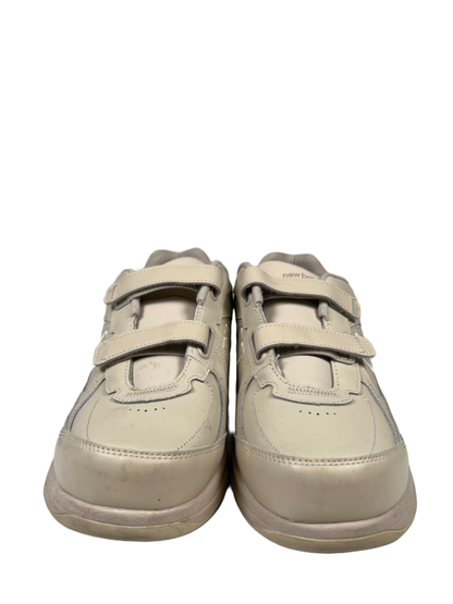 New Balance Men's Beige 577 Hook-And-Loop Adjustable Walking Sneakers - 10 image 2