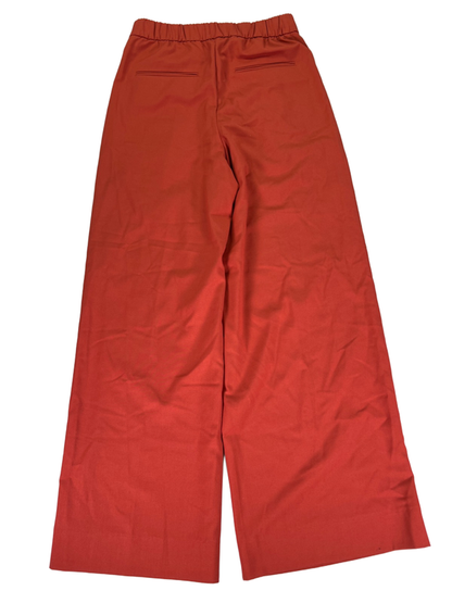 Ann Taylor Women's Orange Pull On Wide Leg Pants - XS image 2