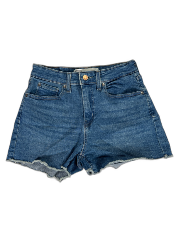 Levi's Signature Women's Medium Wash High Rise Denim Jean Shorts - 6