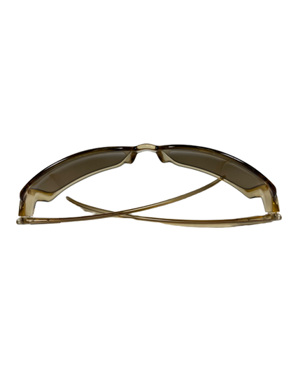 Gucci Unisex Yellow GG 1407/S Oversized Square Vintage Inspired Sunglasses image 4