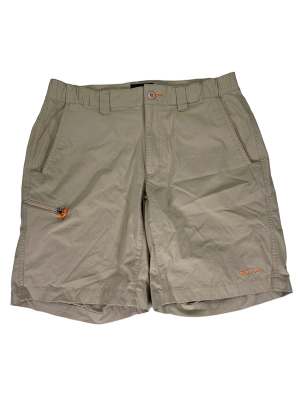 Orvis Men's Tan Jackson Quick Dry Outdoor Shorts - M