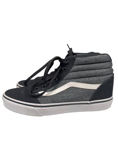 Vans Women's Gray Ward Hi-Top Lace Up Sneakers - 9.5 image 5