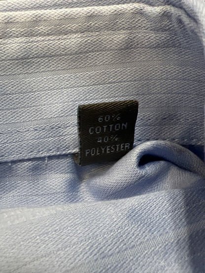 Joseph Abboud Men's Blue Slim Fit Long Sleeve Button Up Shirt - 15.5 image 4