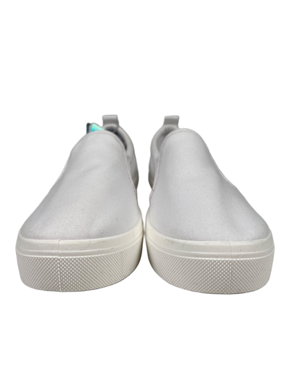 Skechers Women's White Street Poppy Everyday Daisy Slip On Sneakers - 8.5 image 2