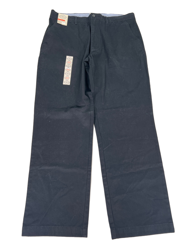 St. John's Bay Men's Black Legacy Chino Straight Fit Pants - 36x32