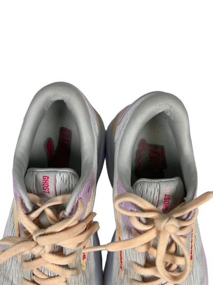Brooks Women's Gray/Purple Ghost 16 Lace Up Running Athletic Shoes - 6.5 image 3