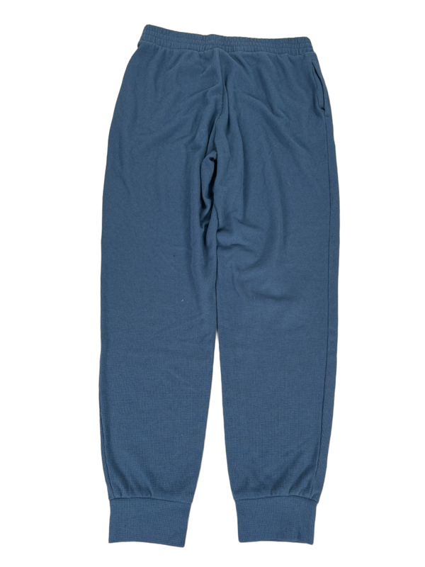 Victoria's Secret Women's Blue Waffle Knit Pull On Jogger Sweatpants - S image 2