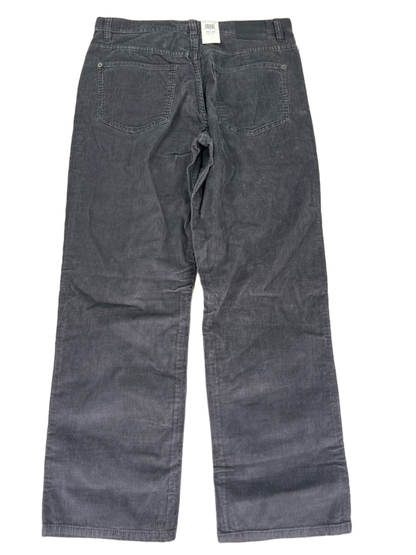 Calvin Klein Men's Dark Gray Corduroy Relaxed Straight Pants - 34x30 image 2