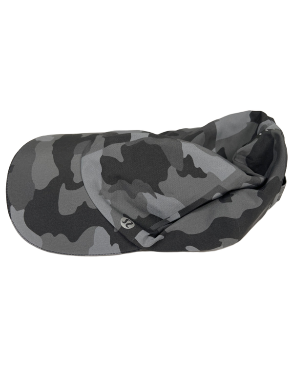 Lululemon Men's Gray Heritage 365 Camo Fast Free Running Hat - One Size image 4