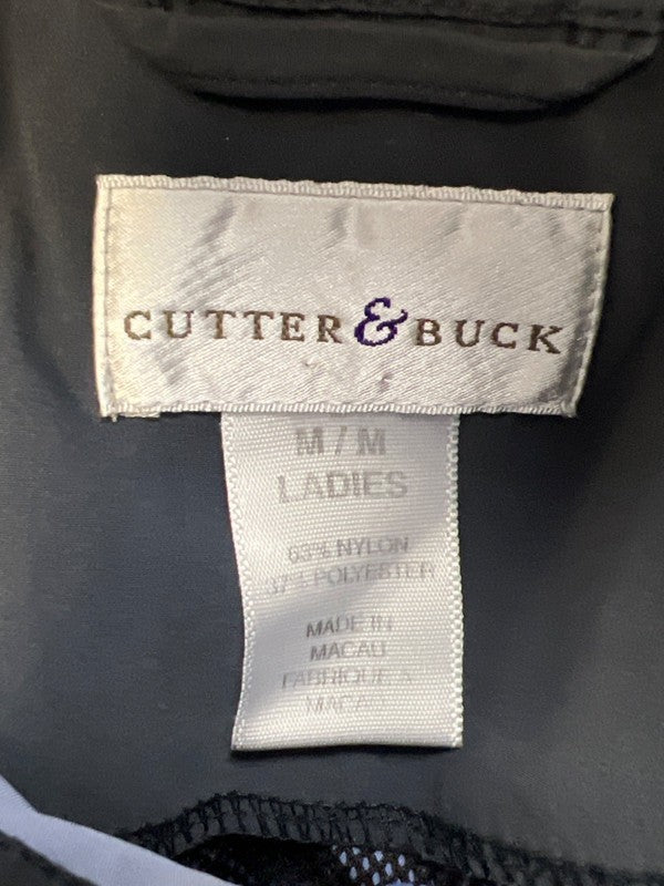 Cutter & Buck Women's Blue/Gray Sawgrass Zip Up Athletic Windbreraker Jacket - M image 3