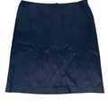 Liz Claiborne Women's Navy Blue Straight Skirt - 14