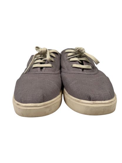 Toms Women's Gray Cordones Plus Lace Up/Slip-On Sneakers - 8 image 2