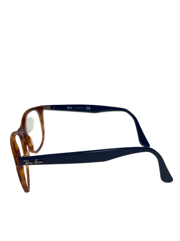 Ray-Ban Unisex Brown/Blue Gloss Havana 5356 Prescription Eyeglasses image 3