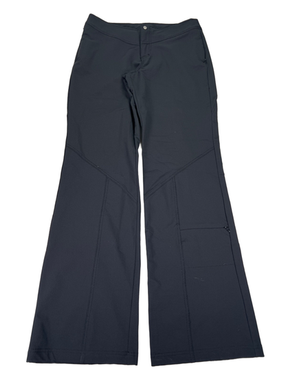 Athleta Women's Black Snap Button Outdoor Performance Pants - 10 Tall