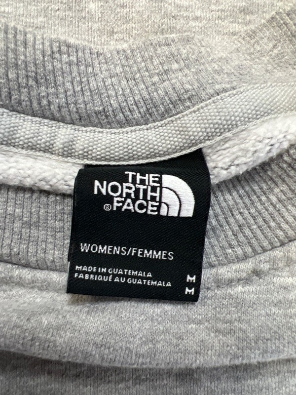 The North Face Women's Gray Fleece Crewneck Long Sleeve Pullover Sweatshirt - M image 3