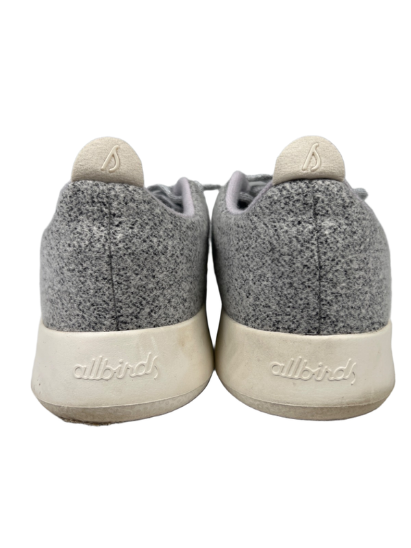 Allbirds Women's Gray ZQ Merino Wool Lace Up Runner Sneakers - 11 image 4