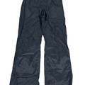 Columbia Women's Black Storm Surge Waterproof Pull On Rain Pants - M
