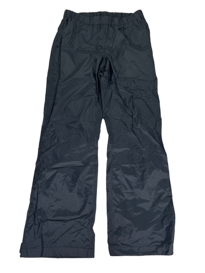Columbia Women's Black Storm Surge Waterproof Pull On Rain Pants - M