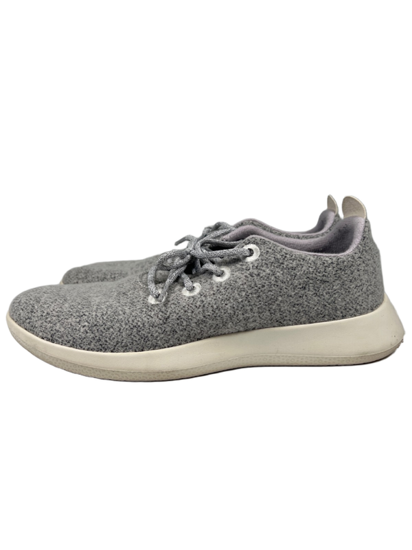 Allbirds Women's Gray ZQ Merino Wool Lace Up Runner Sneakers - 11 image 5