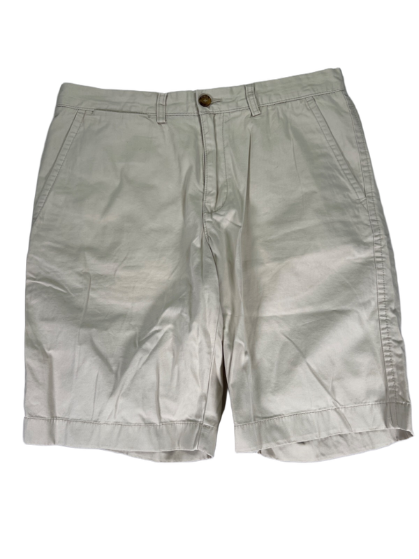 Tommy Hilfiger Men's Beige Cotton Casual Shorts - 32