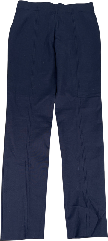 Thalian Women’s Navy Blue Stretch Pull On Slim Leg Pants - 2 image 2