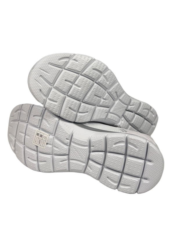 Skechers Women's White Metallic Diamond Dream Summits Slip On Sneakers - 8.5 image 10