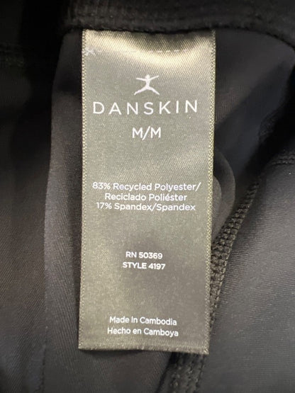Danskin Women's Black Brushed Pull On High Rise Athletic Legging Pants - M image 4