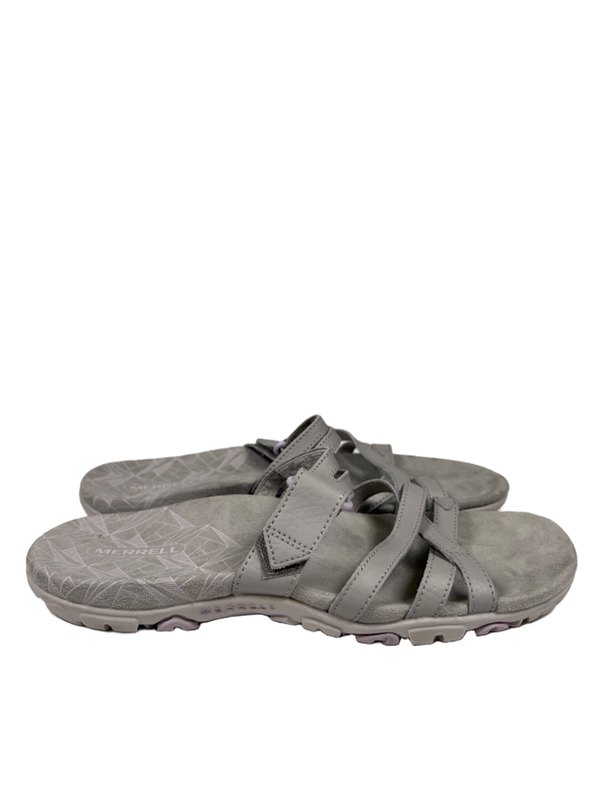 Merrell Women's Paloma Gray Strappy Open Toe Sandals - 8
