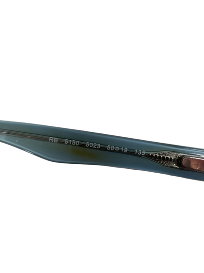 Ray-Ban Women's Black/Brown/Blue Tortoise Shell Optic Prescription Eyeglasses image 7