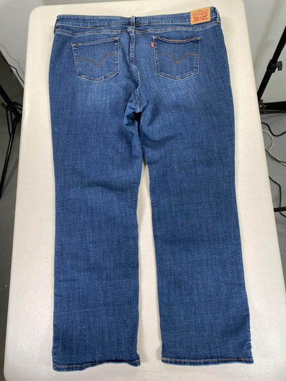 Levi's Men's Medium Wash 414 Relaxed Straight Fit Denim Jeans - 22 image 6