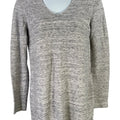 Pure J.Jill Women’s Gray Long Sleeve Knit Tunic Sweater - XS