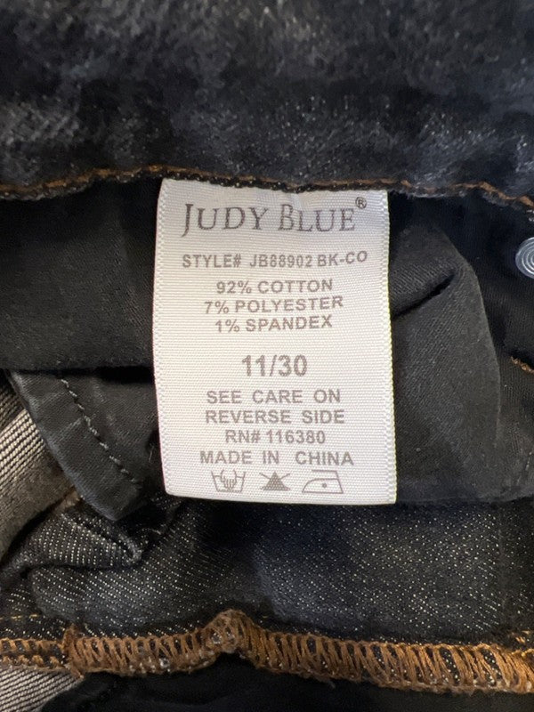 Judy Blue Women's Black Slim Fit Denim Jeans - 11/30 image 4