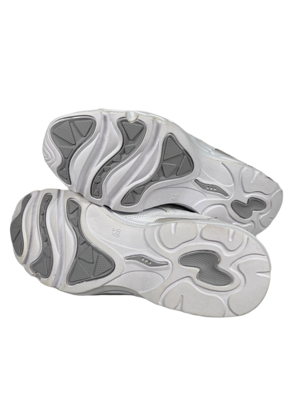 Saucony Women's White Soft Grid Running Sneakers - 10 Wide image 8