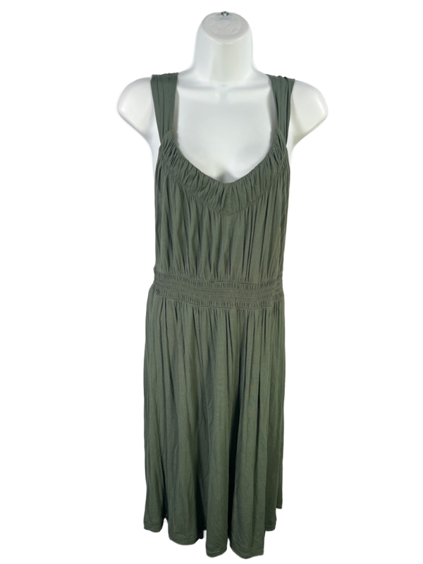 Calvin Klein Women's Green Sleeveless Sundress - M