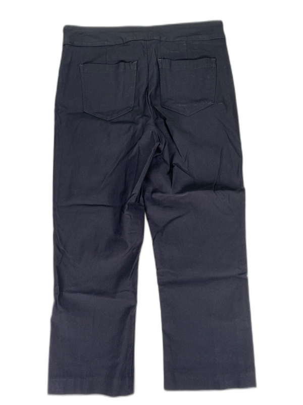 Tribal Women's Black Stretch Pull On Cropped Trouser Pants - 8 image 2