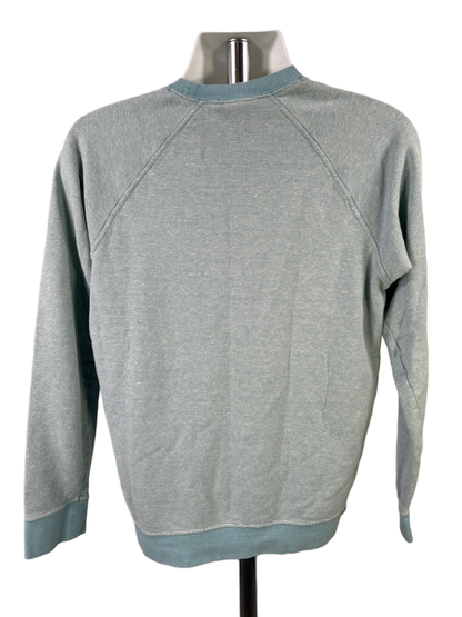 Patagonia Men's Blue Striped Trail Harbor Crewneck Sweatshirt - M image 2