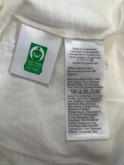 J.Crew Women's White Slub Cotton V-Neck SleevelessTank Top - XS image 4