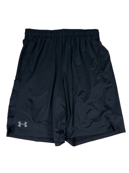 Under Armour Men's Black Stretch Woven Adapt Athletic Shorts - M