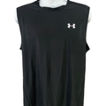 Under Armour Men's Black HeatGear Sleeveless Athletic Tank Top - 3XL
