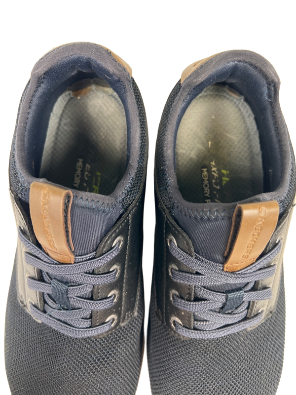 Skechers Men's Blue Streetwear Relaxed Fit Slip On Sneakers - 9 image 3