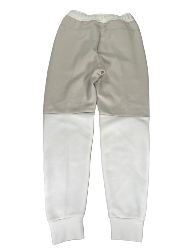 Nike Men's Beige/White Tech Fleece Slim Fit Jogger Sweatpants - S image 2