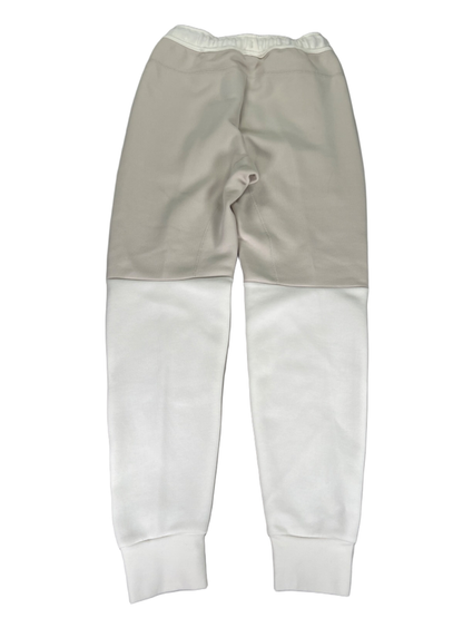 Nike Men's Beige/White Tech Fleece Slim Fit Jogger Sweatpants - S image 2