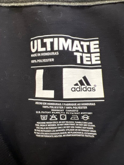 adidas Men's Black Short Sleeve Ultimate T-Shirt - L image 3