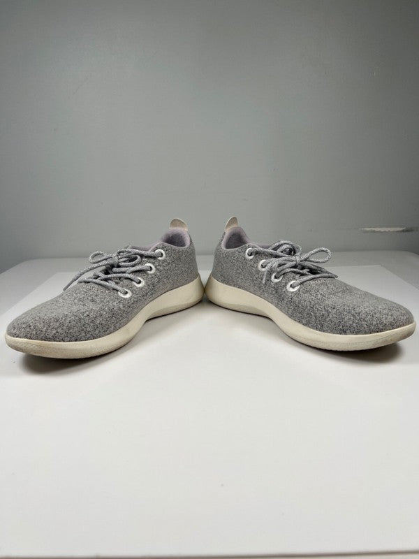 Allbirds Women's Gray ZQ Merino Wool Lace Up Runner Sneakers - 11 image 6
