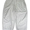 Lane Bryant Women's White Soft Slub Mid Rise Capri Pants - 18/20