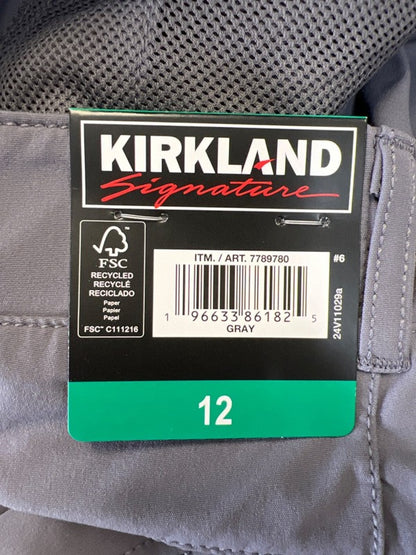 Kirkland Signature Women's Gray Stretch Ankle Travel Pants - 12 image 4