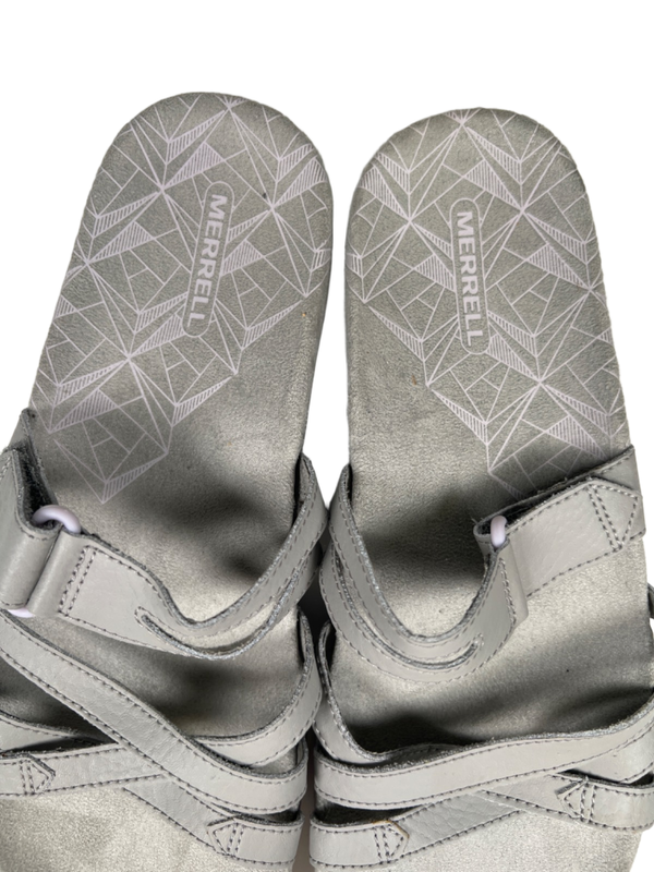 Merrell Women's Paloma Gray Strappy Open Toe Sandals - 8 image 3